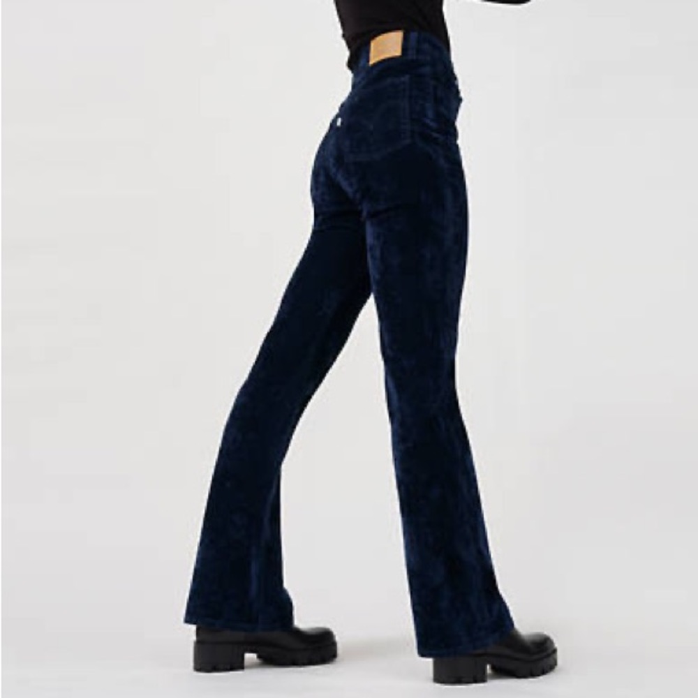 Levis Blue Ribcage Bootcut Women's Jeans
